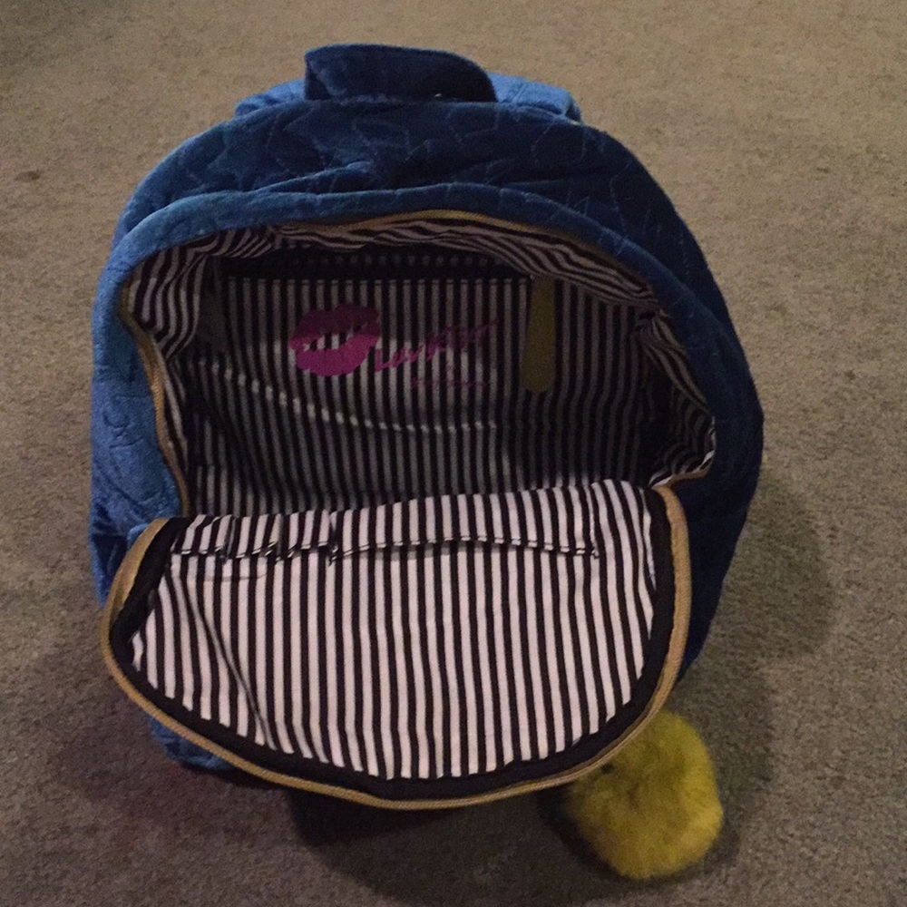 Brand New Betsey Johnson Back Pack / Mini Purse